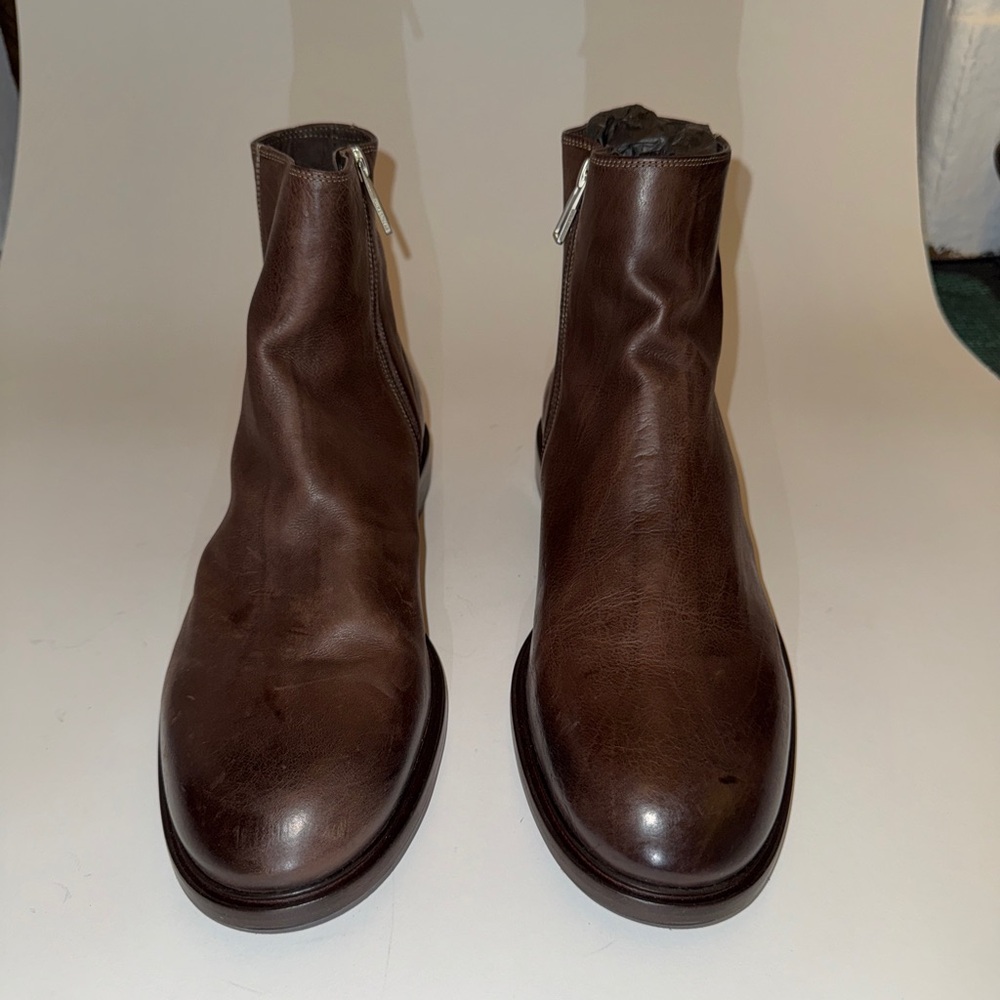 Paul Smith, brand new Men's Brown Leather Boots